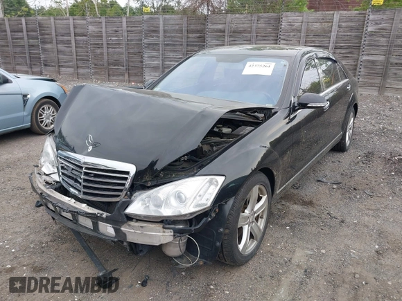 2007 Mercedes-Benz S 550 with VIN WDDNG86XX7A122766, listed as a IAAI auction lot 42375261 with 109,931 mi miles and . Bid and sale history available at DreamBid. Image 2.