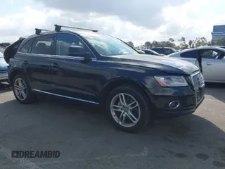 2013 Audi Q5 Premium Plus with VIN WA1LFAFP5DA008532, listed as a IAAI auction lot 41534729 with 167,565 mi miles. Bid and sale history available at carsss.com. Image 1.