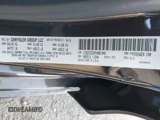 2015 Chrysler 200 C with VIN 1C3CCCCG5FN581946, listed as a IAAI auction lot 41919719 with 66,742 mi miles. Bid and sale history available at carsss.com. Image 9.