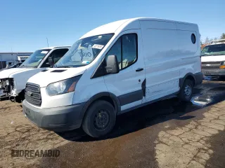 2017 Ford Transit with VIN 1FTYE1CM9HKA61291, listed as a Copart auction lot 45279495 with Not Provided miles and Salvage Title. Bid and sale history available at DreamBid. Image 1.