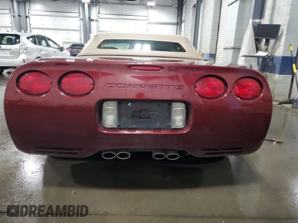 2003 Chevrolet Corvette with VIN 1G1YY32G035131954, listed as a Copart auction lot 72819494 with 65,089 mi miles and Salvage Title. Bid and sale history available at carsss.com. Image 6.