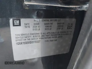 2016 Cadillac CTS-V z VIN 1G6A15S6XG0116027, wystawiony jako IAAI lot #41358028 z przebiegiem 81 421 mil mil oraz . Historia ofert i sprzedaży dostępna na DreamBid. Obrazek 9.