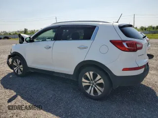 2013 Kia Sportage EX with VIN KNDPC3A2XD7392974, listed as a Copart auction lot 62603445 with 99,184 mi miles and Salvage title. Bid and sale history available at DreamBid. Image 2.