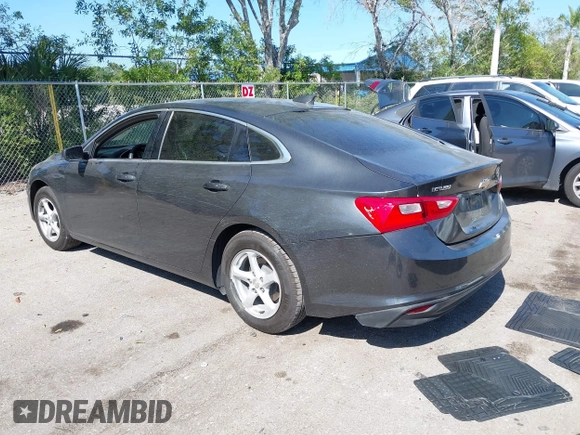 2017 Chevrolet Malibu LS with VIN 1G1ZB5ST0HF207706, listed as a IAAI auction lot 42070386 with 201,705 mi miles and . Bid and sale history available at DreamBid. Image 3.