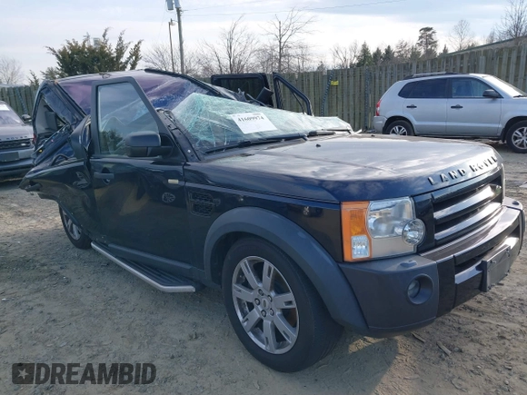 2008 Land Rover LR3 SE with VIN SALAE254X8A466692, listed as a IAAI auction lot 41609974 with 136,750 mi miles and . Bid and sale history available at DreamBid. Image 1.