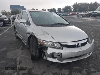 2011 Honda Civic EX-L with VIN 2HGFA1F94BH522892, listed as a IAAI auction lot 41093650 with 147,497 mi miles and . Bid and sale history available at DreamBid. Image 1.
