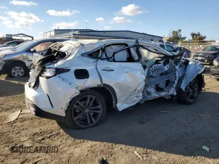 2022 Lexus NX with VIN JTJHKCFZ7N2005953, listed as a Copart auction lot 89403825 with Not Provided miles and Salvage Title. Bid and sale history available at carsss.com. Image 3.