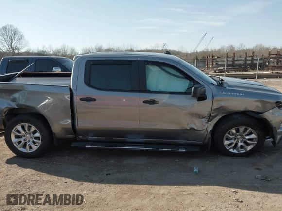 2023 Chevrolet Silverado 1500 Custom with VIN 1GCPDBEK8PZ289983, listed as a IAAI auction lot 41457244 with 26,980 mi miles and . Bid and sale history available at DreamBid. Image 13.