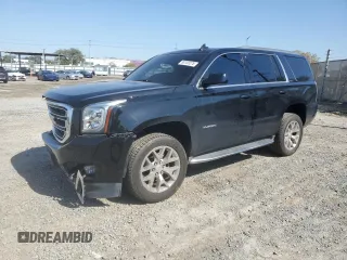 2019 GMC Yukon SLE with VIN 1GKS1AKC9KR166202, listed as a Copart auction lot 50103275 with 55,208 mi miles and Salvage Title. Bid and sale history available at carsss.com. Image 1.