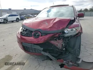 2008 Mazda CX-7 Sport with VIN JM3ER293380207490, listed as a Copart auction lot 51860815 with 95,326 mi miles and Salvage Title. Bid and sale history available at carsss.com. Image 11.
