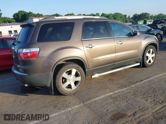 2012 GMC Acadia SLT1 with VIN 1GKKVRED8CJ215297, listed as a IAAI auction lot 42183651 with 172,309 mi miles and . Bid and sale history available at carsss.com. Image 4.