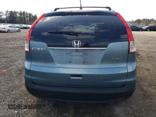 2013 Honda CR-V EX-L with VIN 2HKRM3H70DH523834, listed as a Copart auction lot 47344645 with 163,845 mi miles and Salvage Title. Bid and sale history available at DreamBid. Image 6.