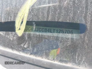 2020 Jeep Compass Limited with VIN 3C4NJCCB4LT125706, listed as a IAAI auction lot 40393170 with Not Provided miles and . Bid and sale history available at DreamBid. Image 16.
