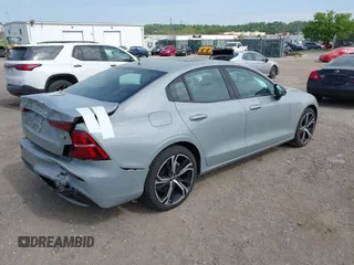 2024 Volvo S60 Plus Dark Theme with VIN 7JRL12TL2RG301001, listed as a IAAI auction lot 42160706 with 13,759 mi miles and . Bid and sale history available at DreamBid. Image 4.