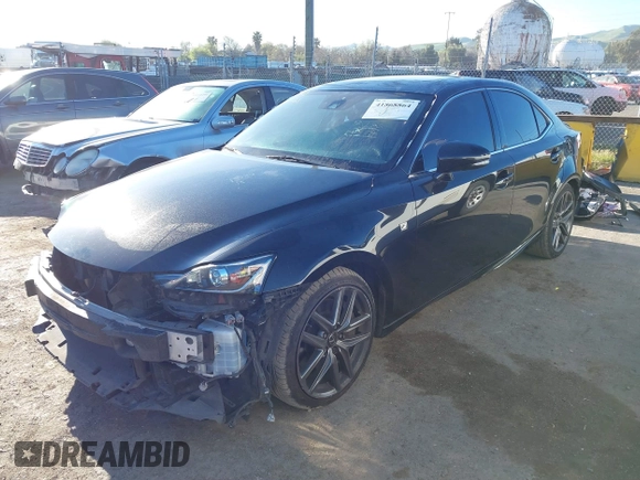 2018 Lexus IS with VIN JTHBA1D27J5079953, listed as a IAAI auction lot 41868864 with 101,950 mi miles. Bid and sale history available at carsss.com. Image 18.