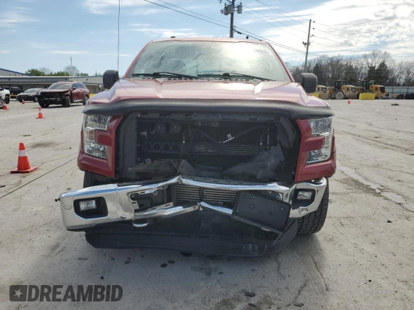 2015 Ford F-150 XLT with VIN 1FTEX1EP4FKE46534, listed as a Copart auction lot 50788935 with 110,695 mi miles and Salvage Title. Bid and sale history available at DreamBid. Image 5.