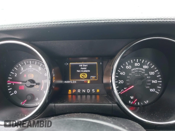 2017 Ford Mustang V6 with VIN 1FA6P8AM4H5329049, listed as a IAAI auction lot 42669855 with 52,972 mi miles and . Bid and sale history available at DreamBid. Image 7.