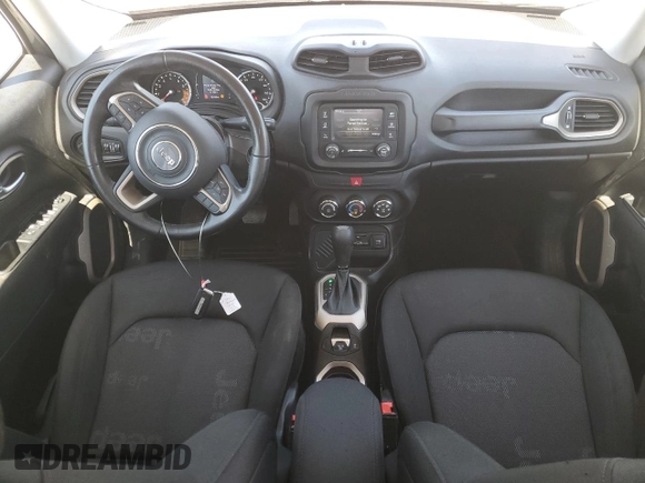 2017 Jeep Renegade Latitude with VIN ZACCJABBXHPG31505, listed as a Copart auction lot 52871505 with 95,149 mi miles and Salvage Title. Bid and sale history available at DreamBid. Image 8.