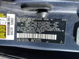 2010 Toyota Sienna CE with VIN 5TDKK4CC7AS323329, listed as a IAAI auction lot 42034932 with 525,766 mi miles. Bid and sale history available at carsss.com. Image 9.