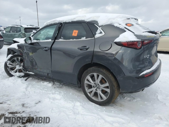 2020 Mazda CX-30 Select with VIN 3MVDMBCL0LM125331, listed as a Copart auction lot 43051355 with Not Provided miles and Non Repairable. Bid and sale history available at DreamBid. Image 2.
