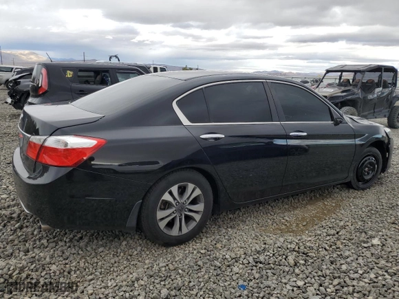 2014 Honda Accord Sedan LX with VIN 1HGCR2F32EA090416, listed as a Copart auction lot 80936694 with 0 mi miles and Salvage Title. Bid and sale history available at carsss.com. Image 3.