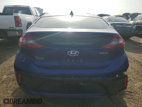 2019 Hyundai Ioniq SEL z VIN KMHC75LC9KU117854, wystawiony jako Copart lot #49612875 z przebiegiem 87 845 mil mil oraz Szkoda całkowita • Salvage title. Historia ofert i sprzedaży dostępna na DreamBid. Obrazek 6.