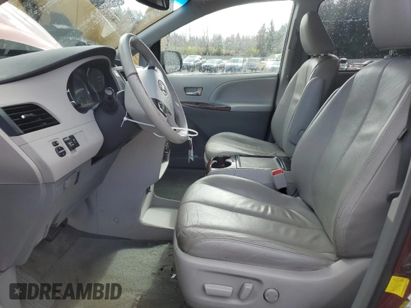 2012 Toyota Sienna XLE with VIN 5TDDK3DC8CS047778, listed as a Copart auction lot 49496155 with 100,522 mi miles and Salvage Title. Bid and sale history available at carsss.com. Image 7.