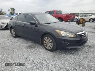 2012 Honda Accord EX with VIN 1HGCP2F77CA188962, listed as a Copart auction lot 63027895 with 159,680 mi miles and Salvage title. Bid and sale history available at DreamBid. Image 4.