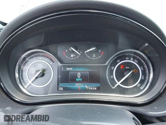 2015 Buick Regal with VIN 2G4GK5EX1F9296300, listed as a IAAI auction lot 42427999 with 74,777 mi miles and . Bid and sale history available at DreamBid. Image 7.