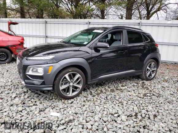 2021 Hyundai Kona Ultimate with VIN KM8K5CA53MU609454, listed as a Copart auction lot 45005193 with 14,695 mi miles and . Bid and sale history available at DreamBid. Image 1.