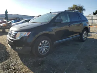 2010 Ford Edge SEL with VIN 2FMDK4JC4ABB35571, listed as a Copart auction lot 49445155 with 105,315 mi miles and Salvage Title. Bid and sale history available at carsss.com. Image 1.