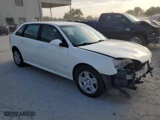 2007 Chevrolet Malibu Maxx LT with VIN 1G1ZT68N17F238909, listed as a Copart auction lot 69570484 with 116,857 mi miles and Salvage Title. Bid and sale history available at carsss.com. Image 4.