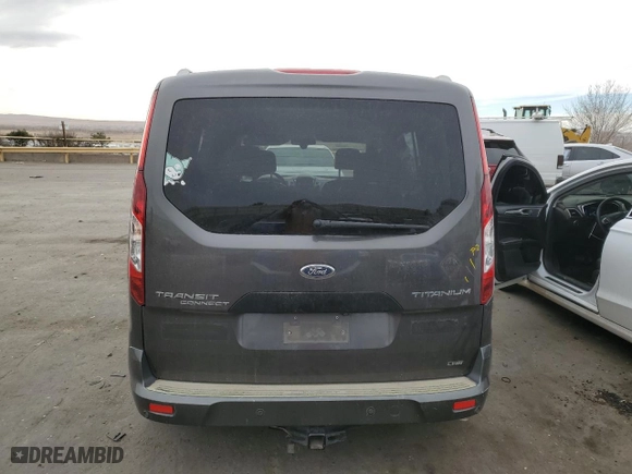 2016 Ford Transit Connect Wagon Titanium with VIN NM0GE9G74G1281440, listed as a Copart auction lot 45679875 with 165,882 mi miles and Salvage Title. Bid and sale history available at carsss.com. Image 6.