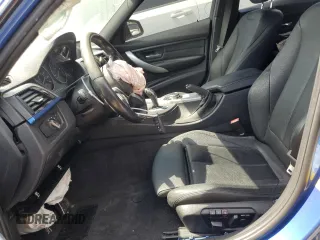 2014 BMW 3 Series 335i with VIN WBA3A9C51EF477933, listed as a Copart auction lot 80443554 with 53,927 mi miles and Salvage Title. Bid and sale history available at carsss.com. Image 7.