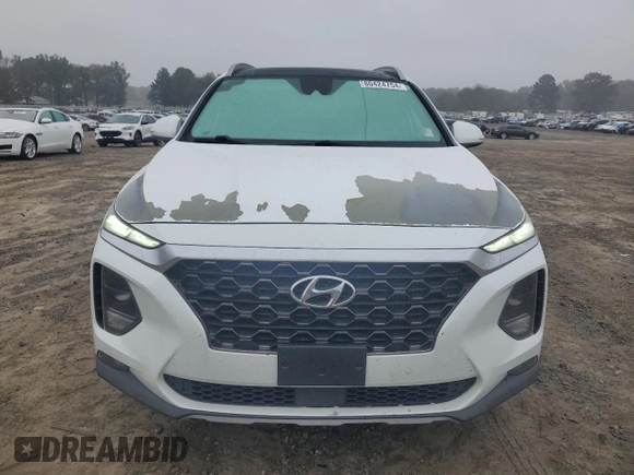 2019 Hyundai Santa Fe Limited z VIN 5NMS5CAA7KH027217, wystawiony jako Copart lot #80424754 z przebiegiem 86 370 mil mil oraz Szkoda całkowita • Salvage title. Historia ofert i sprzedaży dostępna na DreamBid. Obrazek 5.