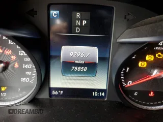 2018 Mercedes-Benz GLC with VIN WDC0G4KB9JV046460, listed as a Copart auction lot 58671172 with 75,858 mi miles. Bid and sale history available at carsss.com. Image 8.