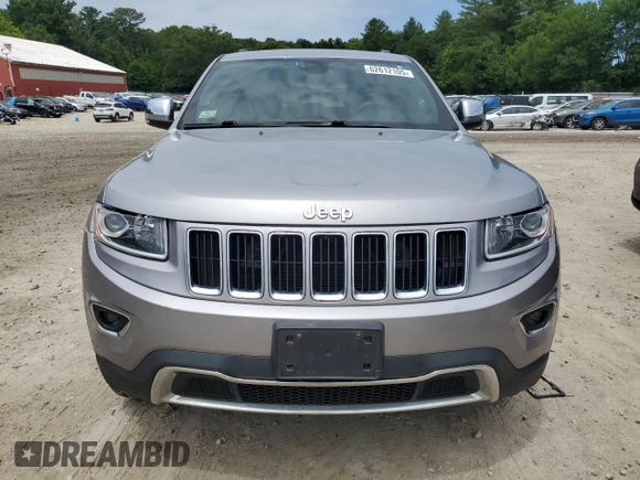 2014 Jeep Grand Cherokee Limited with VIN 1C4RJFBG1EC568989, listed as a Copart auction lot 62612105 with 164,534 mi miles and Clean title. Bid and sale history available at DreamBid. Image 5.