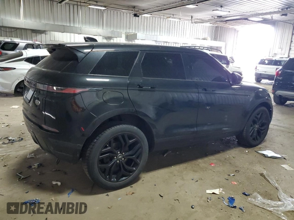 2020 Land Rover Range Rover Evoque SE z VIN SALZP2FXXLH005000, wystawiony jako Copart lot #57457375 z przebiegiem 46 014 mil mil oraz Szkoda całkowita • Salvage title. Historia ofert i sprzedaży dostępna na DreamBid. Obrazek 3.