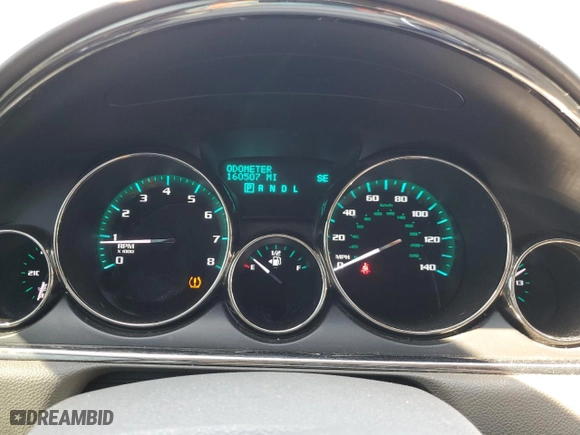 2014 Buick Enclave Leather with VIN 5GAKVBKD5EJ296061, listed as a Copart auction lot 47545115 with 160,507 mi miles and Salvage Title. Bid and sale history available at carsss.com. Image 9.