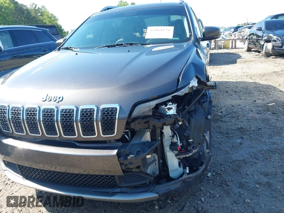 2019 Jeep Cherokee Limited with VIN 1C4PJLDX1KD173431, listed as a IAAI auction lot 42164174 with 87,870 mi miles and . Bid and sale history available at DreamBid. Image 17.