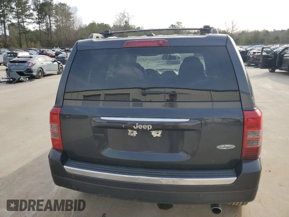 2016 Jeep Patriot High Altitude with VIN 1C4NJPFA9GD588947, listed as a Copart auction lot 42832895 with 165,739 mi miles and Salvage Title. Bid and sale history available at carsss.com. Image 6.
