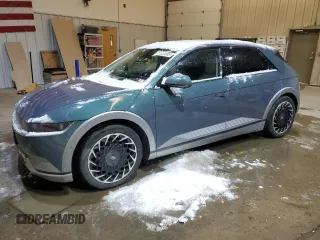 2022 Hyundai IONIQ 5 Limited with VIN KM8KRDAF4NU081184, listed as a Copart auction lot 89351005 with 42,030 mi miles and Salvage Title. Bid and sale history available at carsss.com. Image 1.