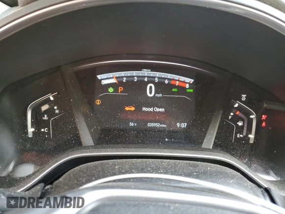 2020 Honda CR-V EX-L with VIN 5J6RW2H86LL016048, listed as a Copart auction lot 48994885 with 35,952 mi miles and Non repairable. Bid and sale history available at DreamBid. Image 9.