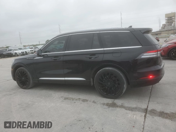 2021 Lincoln Aviator Reserve with VIN 5LM5J7WCXMGL17366, listed as a Copart auction lot 51515555 with 44,232 mi miles and Clean title. Bid and sale history available at DreamBid. Image 2.