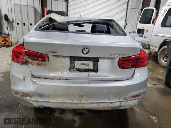 2018 BMW 3 Series 320i xDrive with VIN WBA8E5G50JNV02124, listed as a Copart auction lot 44439065 with 97,527 mi miles and Salvage Title. Bid and sale history available at carsss.com. Image 6.