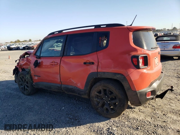 2017 Jeep Renegade Altitude with VIN ZACCJABH5HPG29889, listed as a Copart auction lot 77868264 with 97,397 mi miles and Salvage title. Bid and sale history available at DreamBid. Image 2.