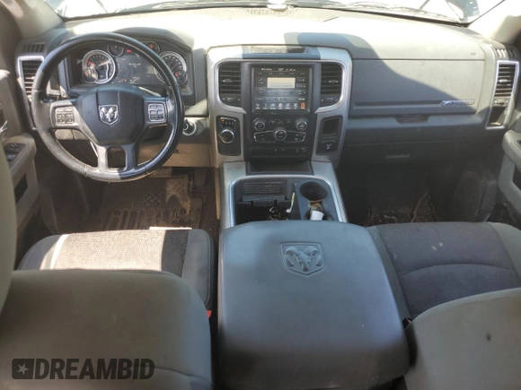 2017 Ram 1500 Big Horn with VIN 3C6RR6LT8HG789437, listed as a Copart auction lot 61106335 with 196,359 mi miles and Salvage title. Bid and sale history available at DreamBid. Image 8.