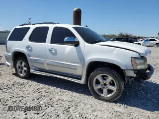 2008 Chevrolet Tahoe 3LT with VIN 1GNFC13J48R185969, listed as a Copart auction lot 49135785 with 154,211 mi miles and Salvage title. Bid and sale history available at DreamBid. Image 4.