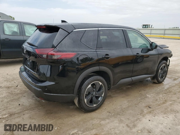 2025 Nissan Rogue SV with VIN 5N1BT3BA4SC797728, listed as a Copart auction lot 53833725 with 17,449 mi miles and Clean Title. Bid and sale history available at DreamBid. Image 3.