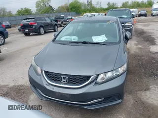 2013 Honda Civic LX with VIN 19XFB2F52DE013882, listed as a IAAI auction lot 42183413 with 217,293 mi miles and . Bid and sale history available at DreamBid. Image 12.